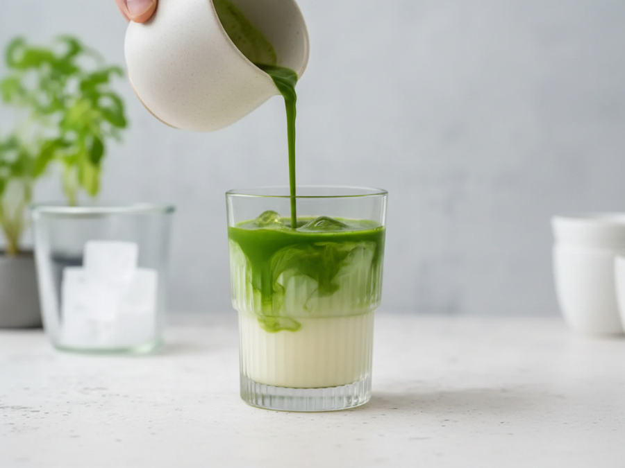 Matcha Latte Rezept - 5 Schritte in 5 Minuten