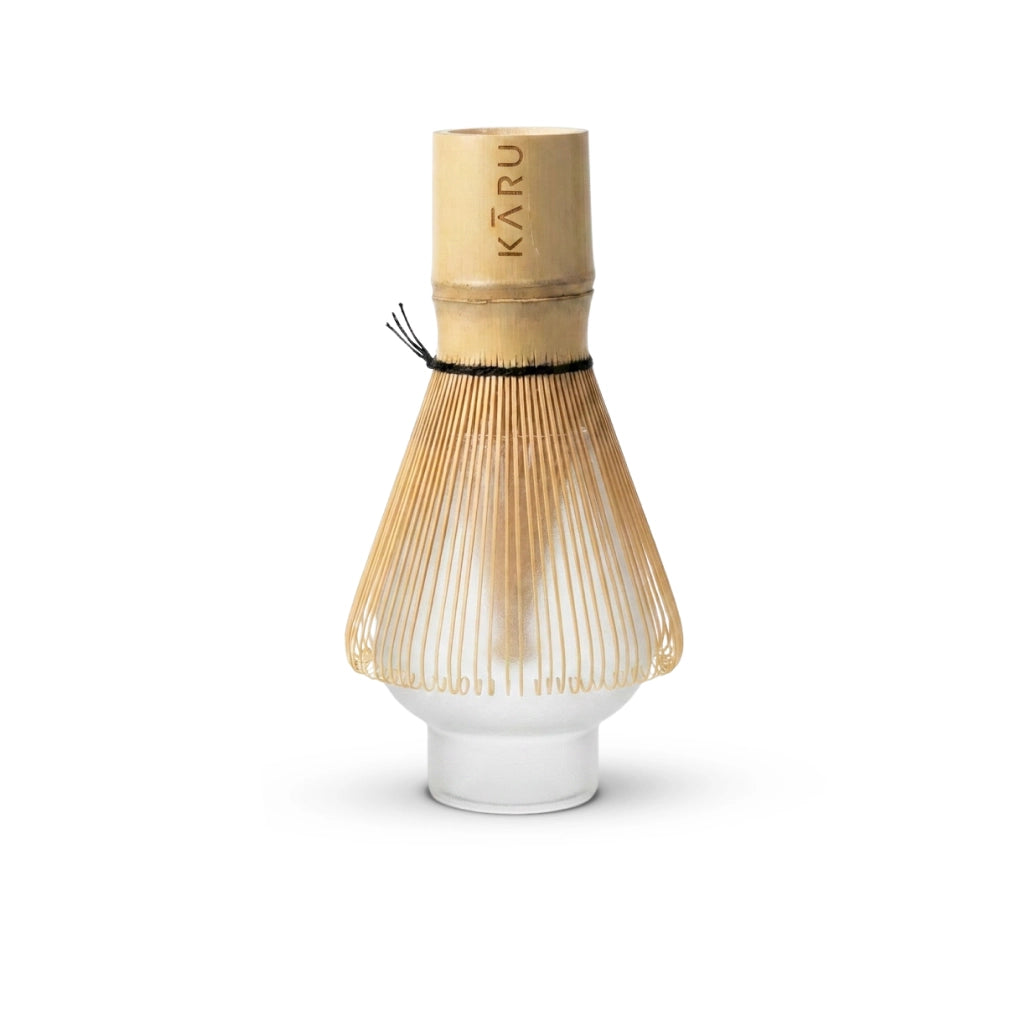 Matcha Besenhalter Glas (frosted)