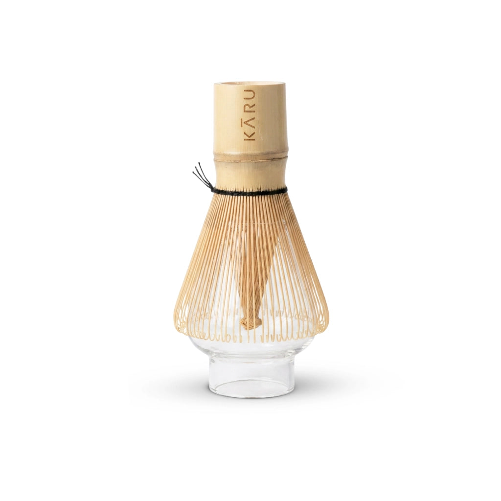 Matcha Besenhalter Glas (transparent)