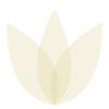 Stilisiertes Grünteeblatt