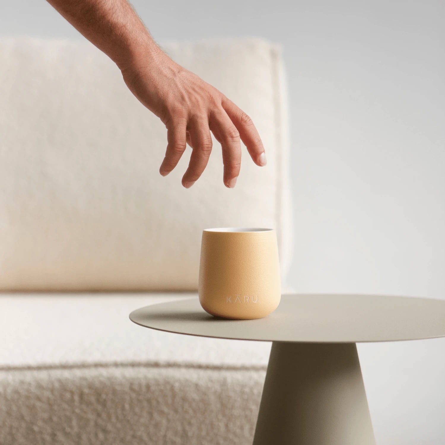 KĀRU ceramic teacup (double-walled)