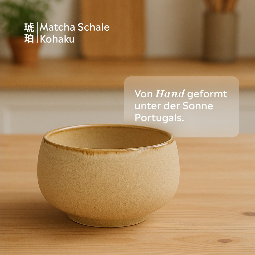 Matcha Schale (Chawan) Kohaku | Rosa