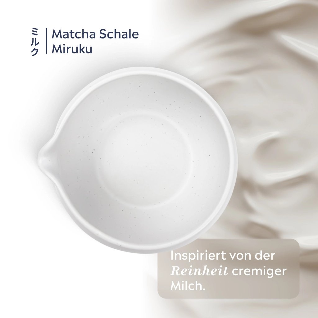 Matcha Schale mit Ausguss | Miruku