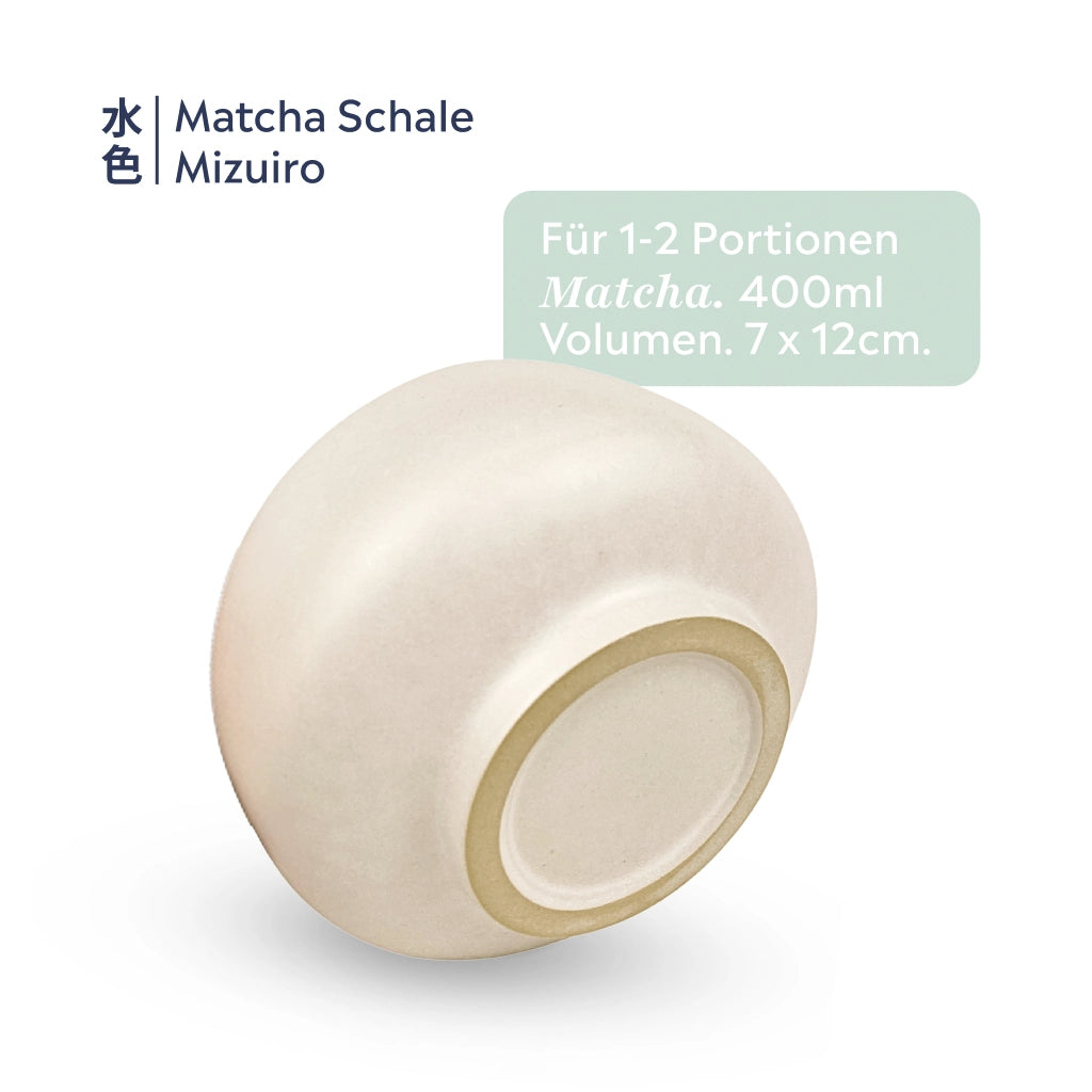 Set di Matcha biologico Itsutsu Turchese (Mizuiro)
