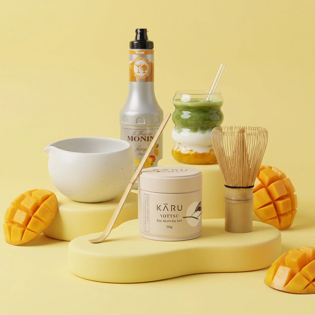 Matcha Summer Bundle | Mango (Bubble-Gläser)
