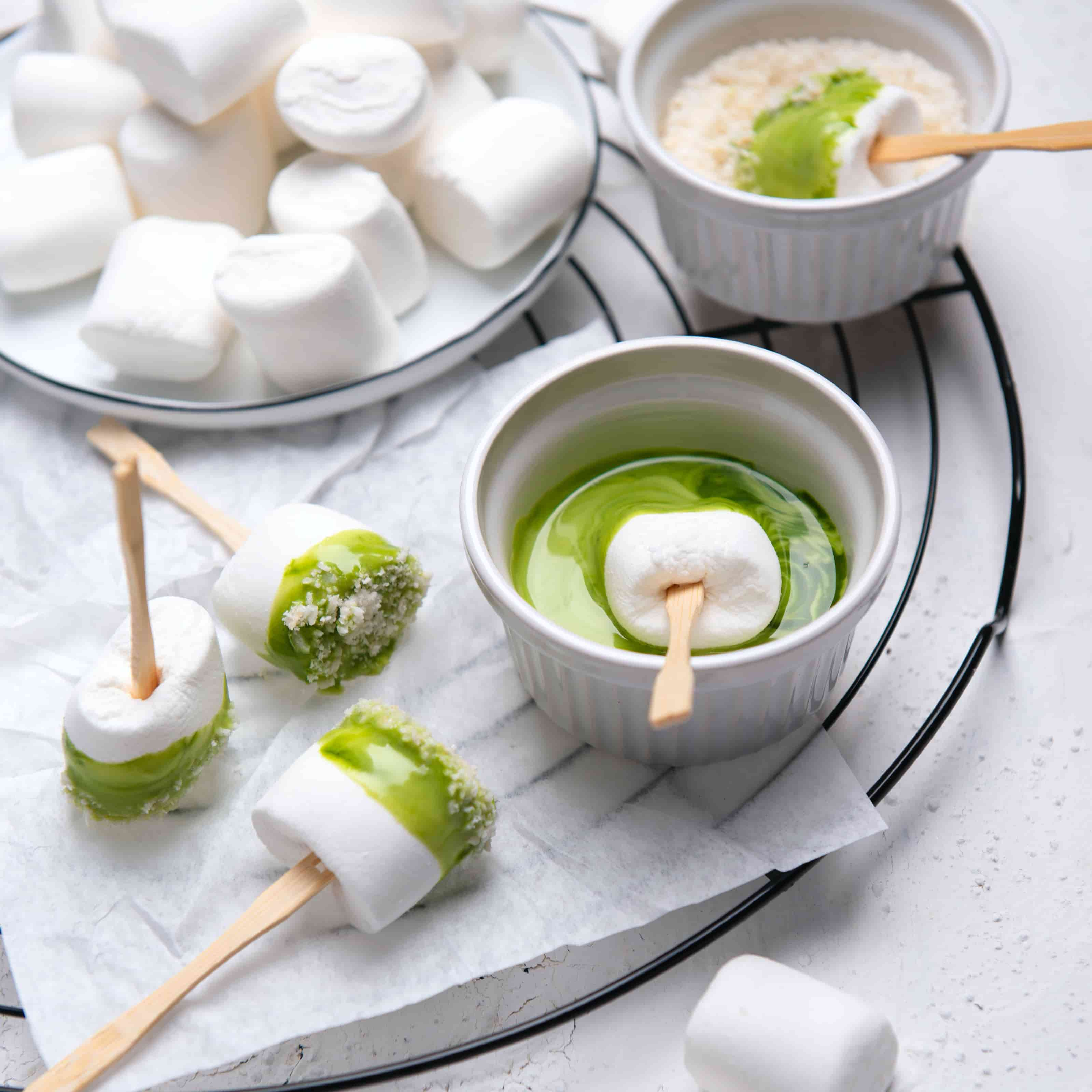 Matcha Marshmallows 