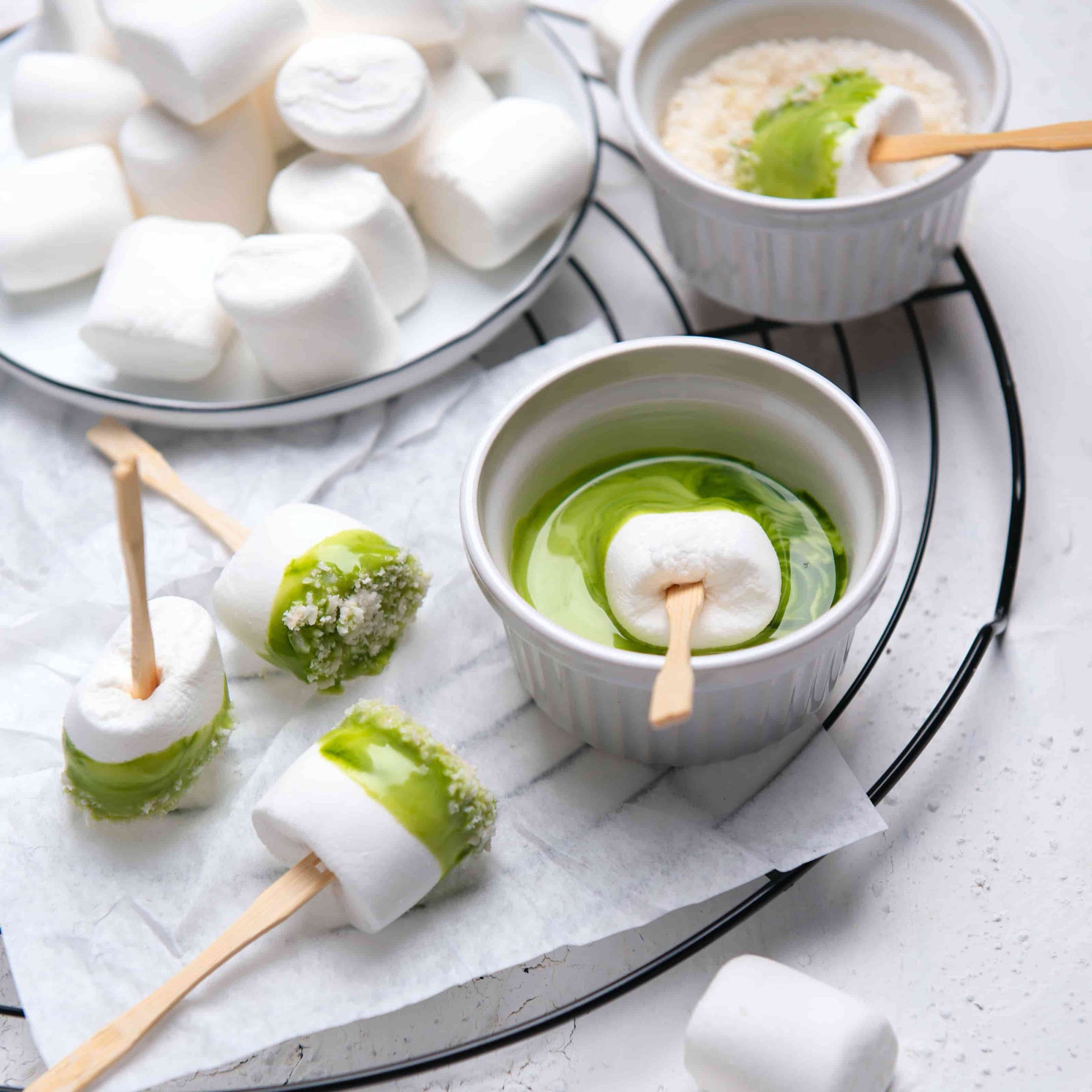 Matcha Marshmallows
