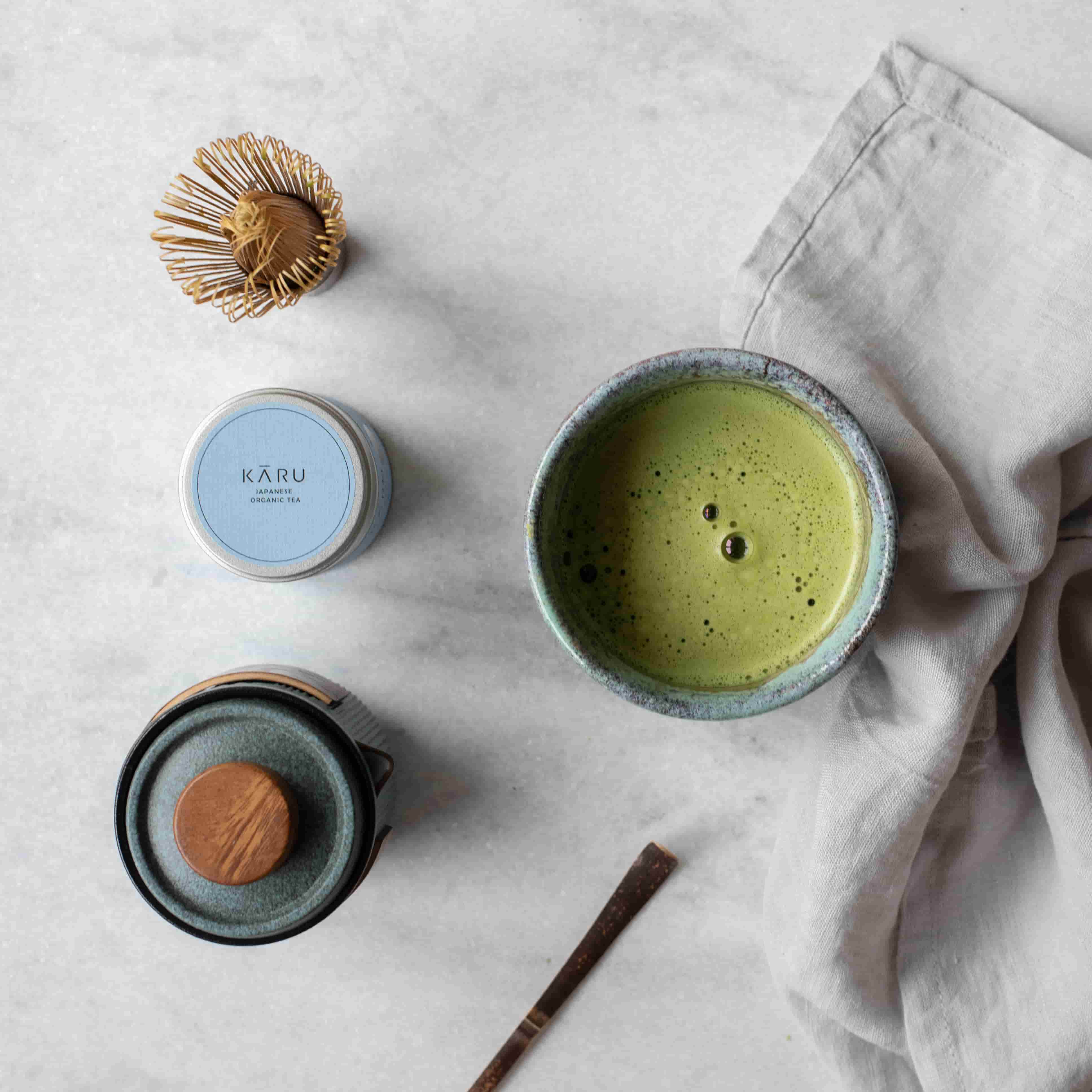Matcha Tee Futatsu mit Set
