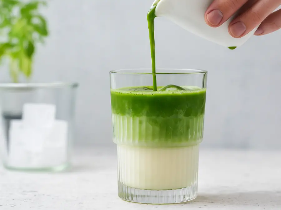 Matcha Latte Rezept - 5 Schritte in 5 Minuten
