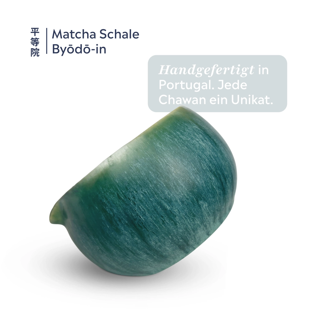 Matcha Schale mit Ausguss | Byōdō-in
