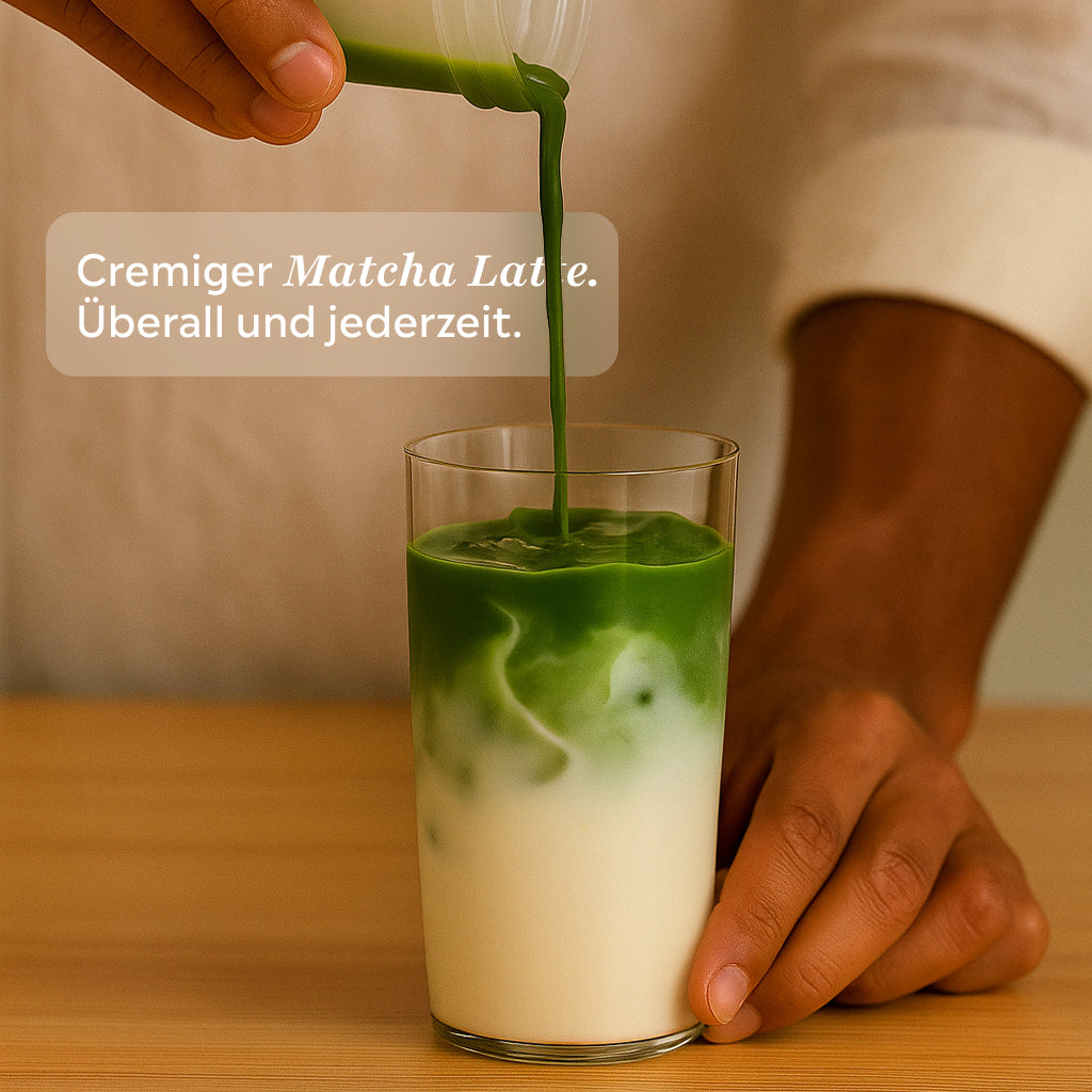Mini-Shaker | Für cremigen Matcha Latte. Überall und jederzeit