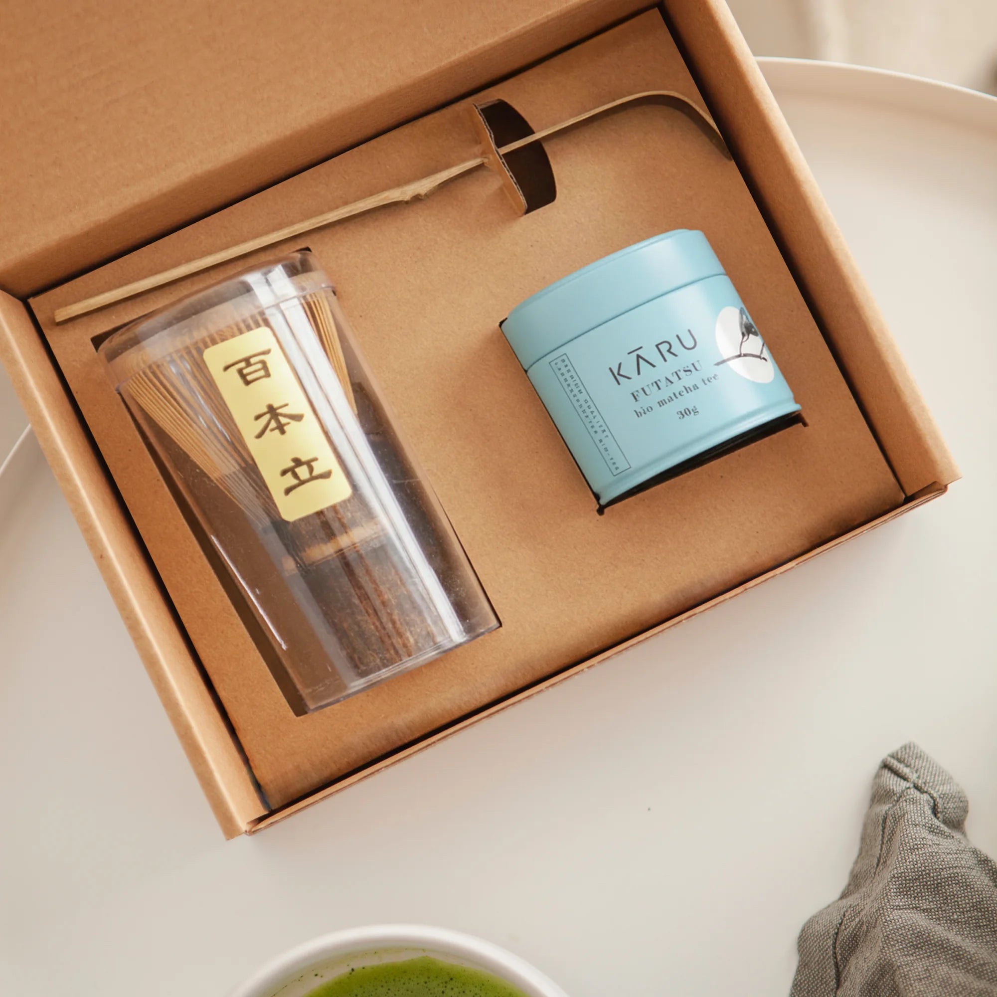 Set mini di Matcha Futatsu biologici