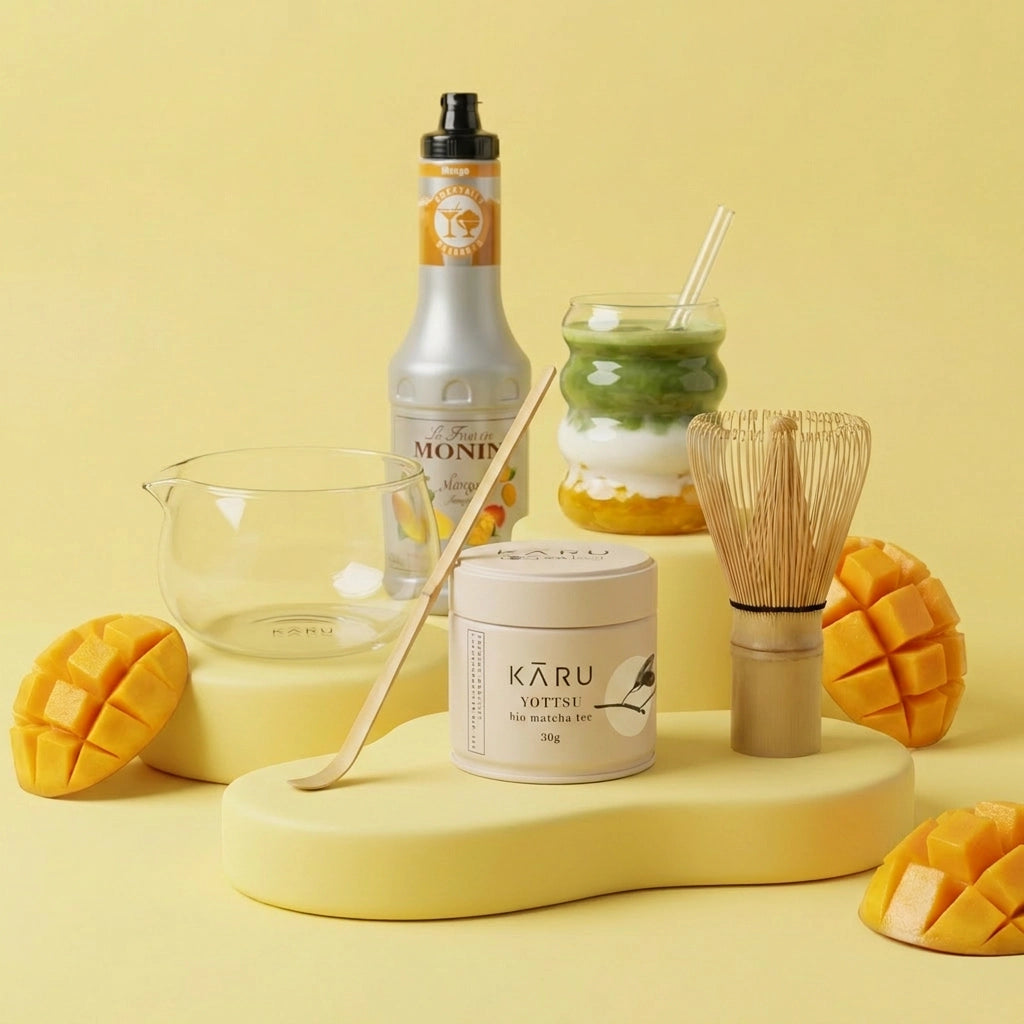 Matcha Summer Bundle | Mango (Bubble-Gläser)