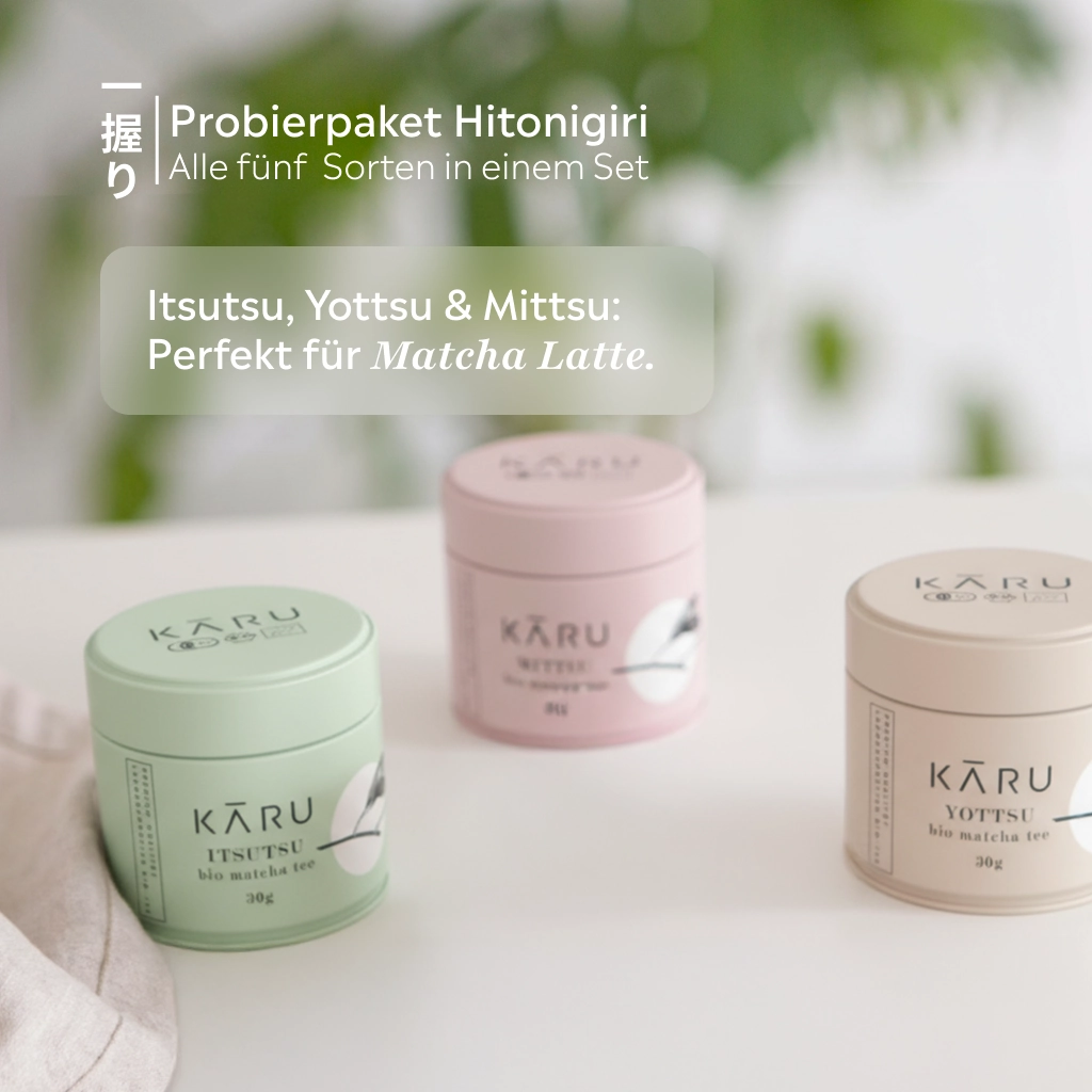 Bio Matcha Probierpaket Hitonigiri (5x30g)
