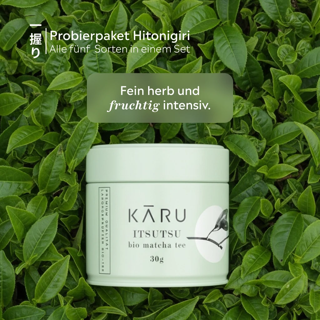 Bio Matcha Probierpaket Hitonigiri (5x30g)