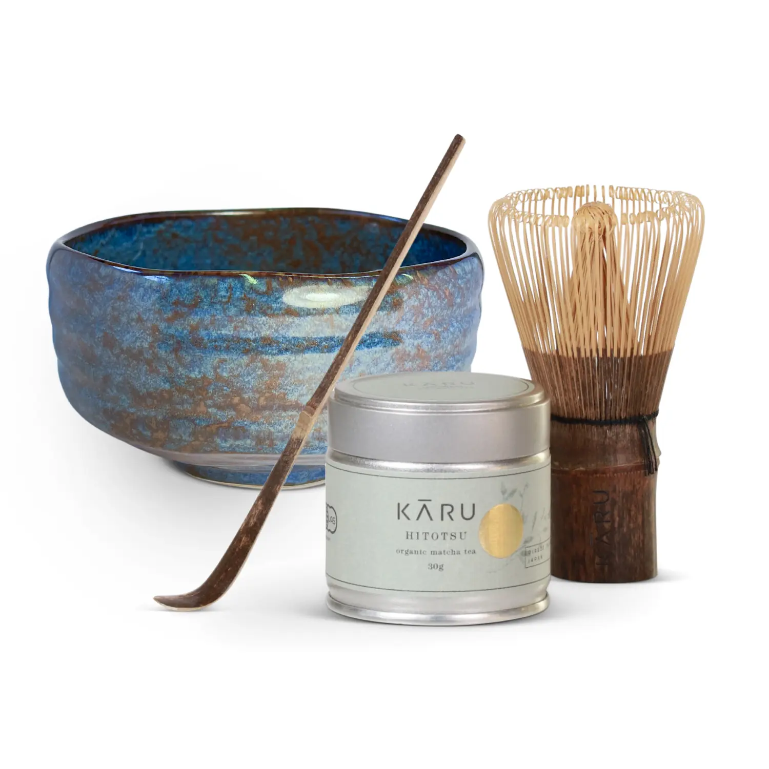 Japanese Matcha sets with brooms & spoons