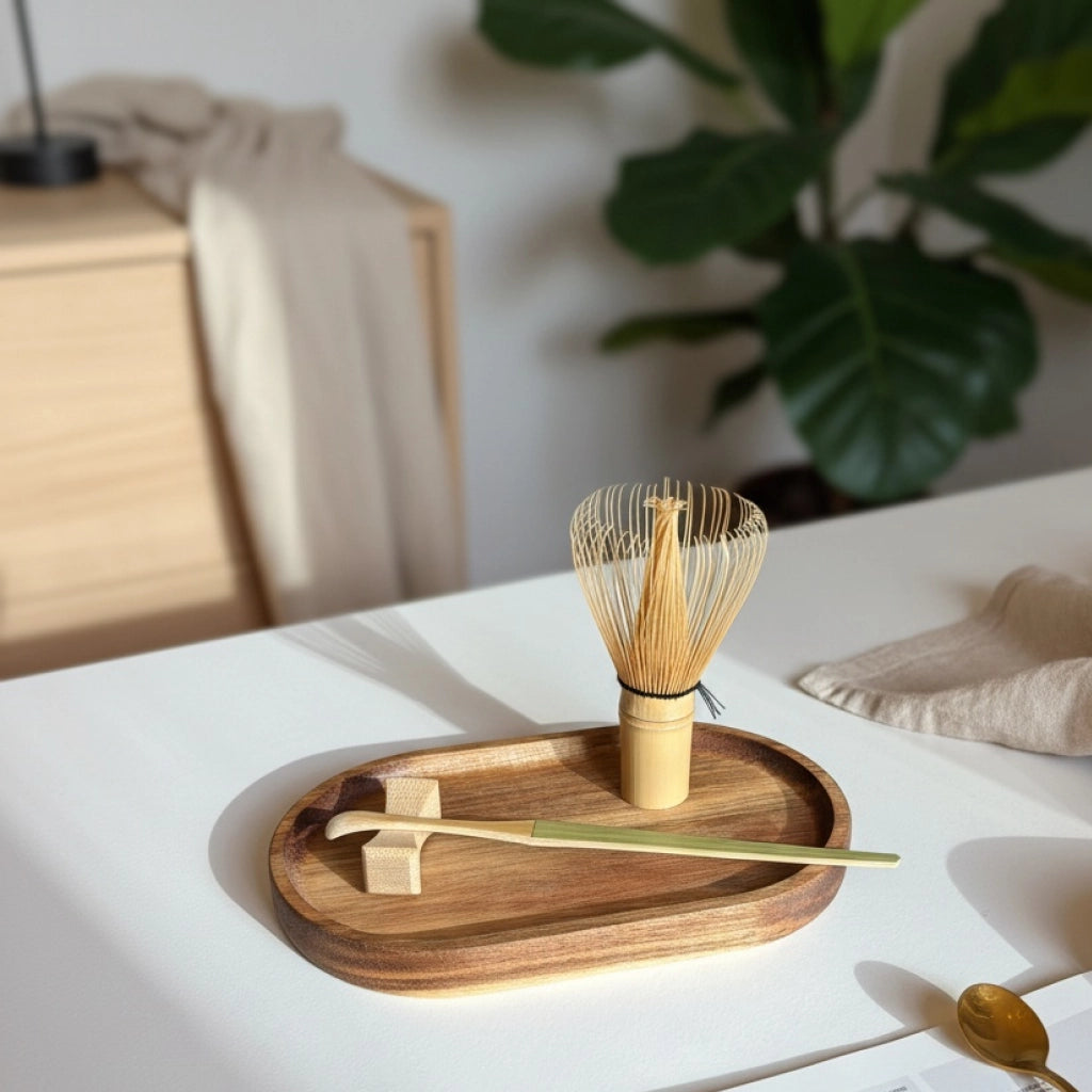 Holz-Tablett für die Teezeremonie