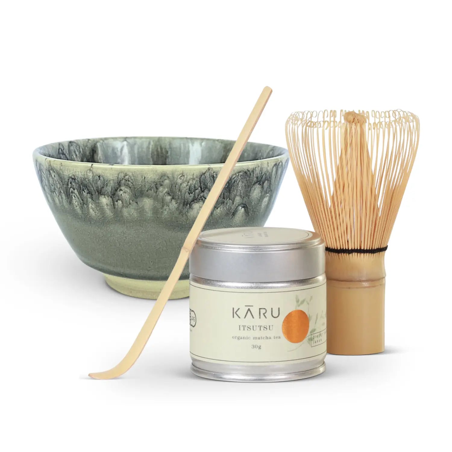 Bio Matcha Set Itsutsu Grau (Gurēmaru)