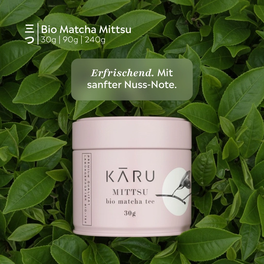 Bio Matcha Set Mittsu | Byōdō-in (türkisblau)