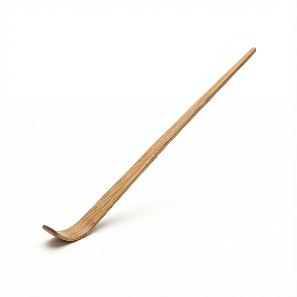 Premium Matcha-Löffel | Dunkles Holz