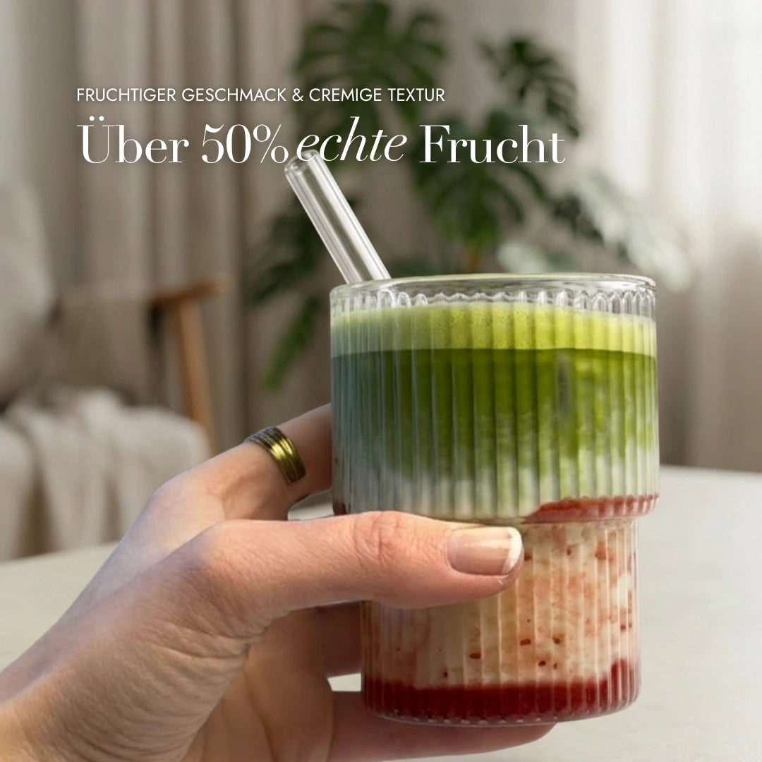 Pacchetto estivo Matcha | Fragola (bicchieri Bubble)