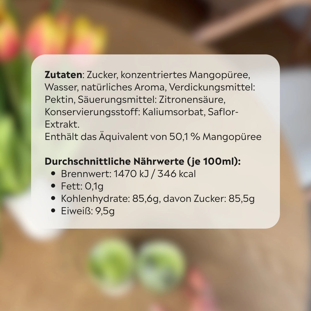 Monin "Le Fruit" Fruchtpüree 500ml | Mango