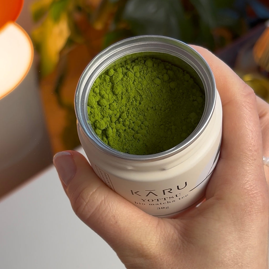 Yottsu Pulver: Dose öffnen